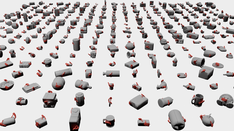 BiDexGrasp hover preview